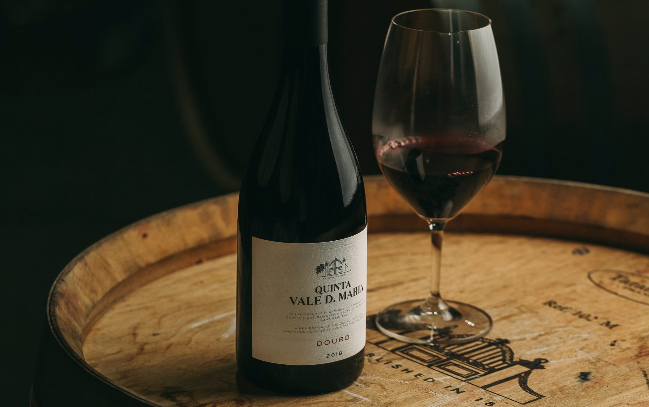 Quinta Vale D. Maria Vinhas Velhas prova de vinho